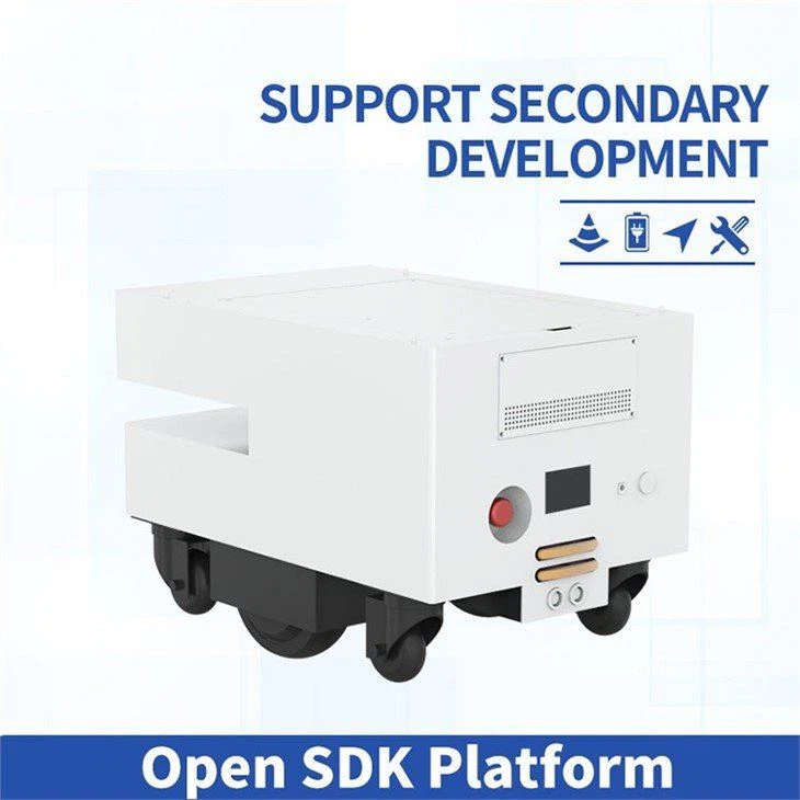 Tsis Siv Neeg Square Robot Chassis